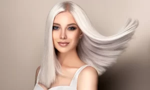 Balayage Blond polaire extrême