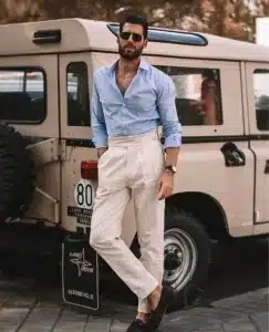 Pantalons Taille Haute Homme - sexy ou pas