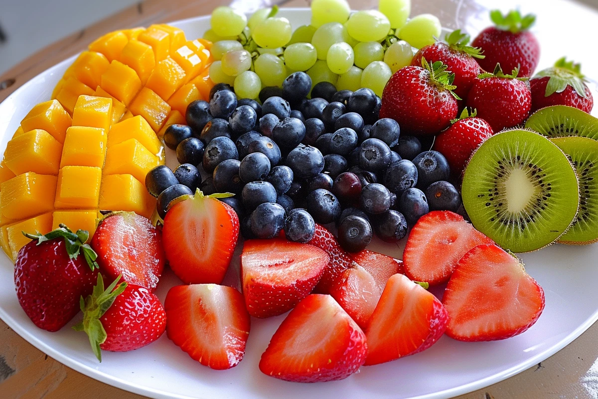 plateau de fruit pour l'été