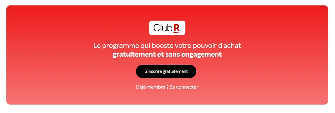 Club R rakuten - Code promo et cashback