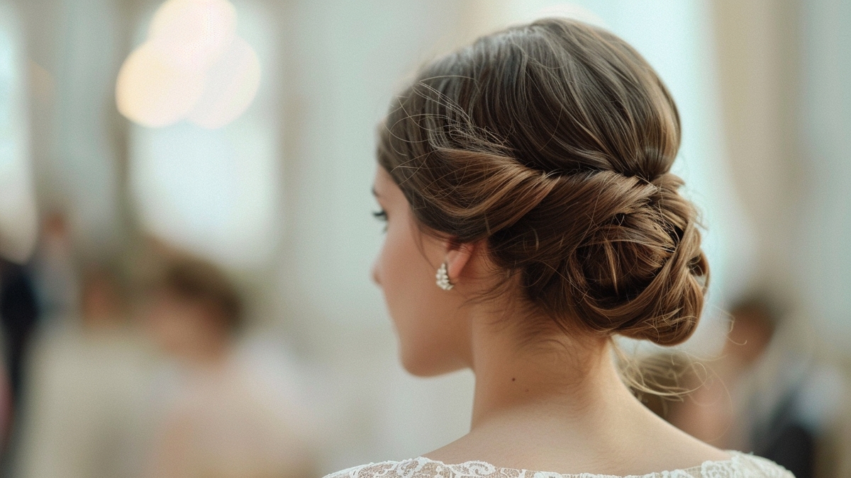 Coiffure de mariage invitée: quel chignon?