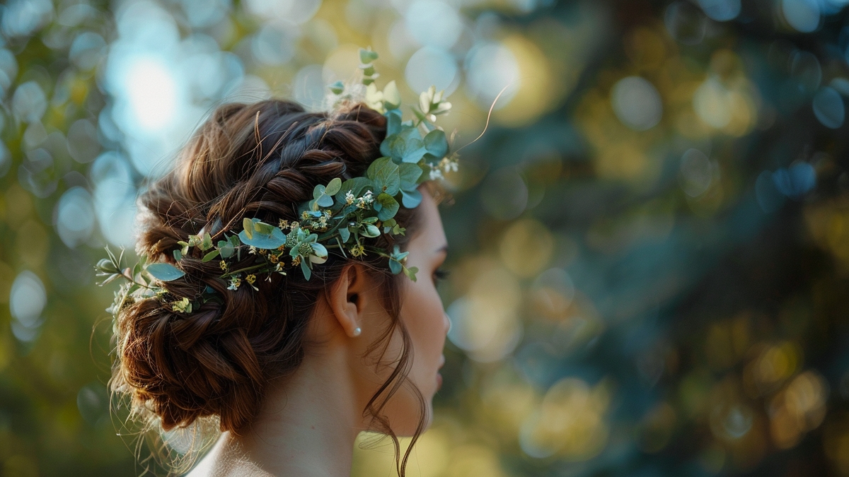 La coiffure de mariage bohème : l’élégance des cheveux lâchés