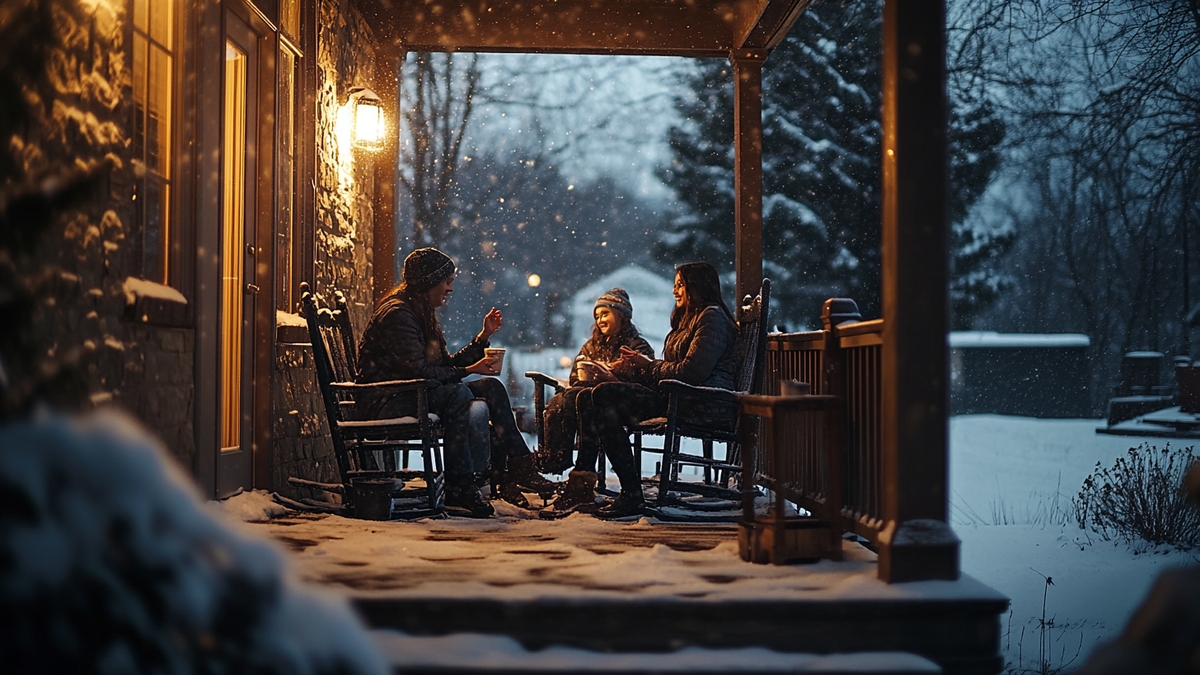 La soirée en famille