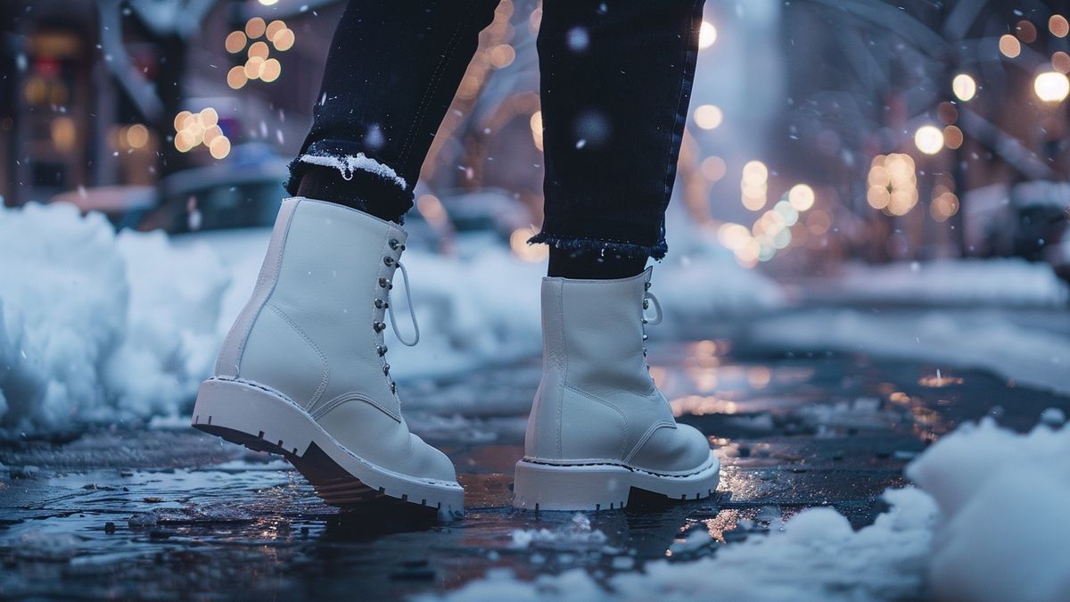 Le truc génial des stylistes pour porter du blanc en hiver sans faute de goût