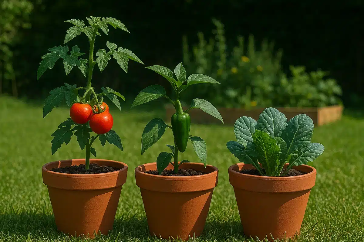3 legumes en pot
