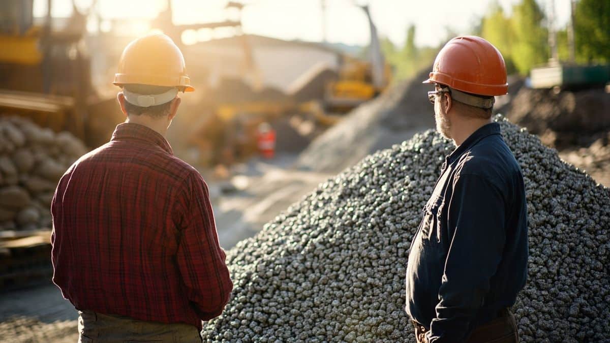 Découverte rare : une poche de soufre naturel force le confinement immédiat d’un chantier