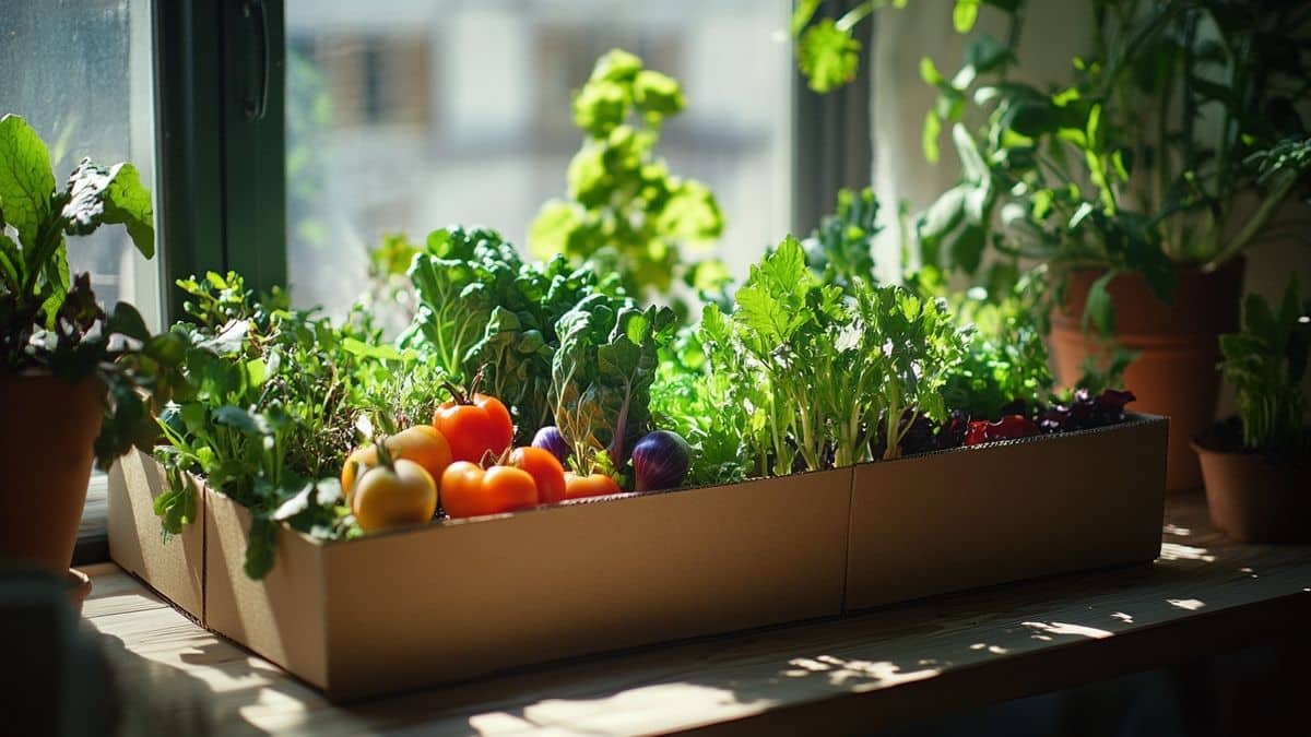 L'astuce carton des jardiniers malins pour créer un potager sans entretien dès le printemps