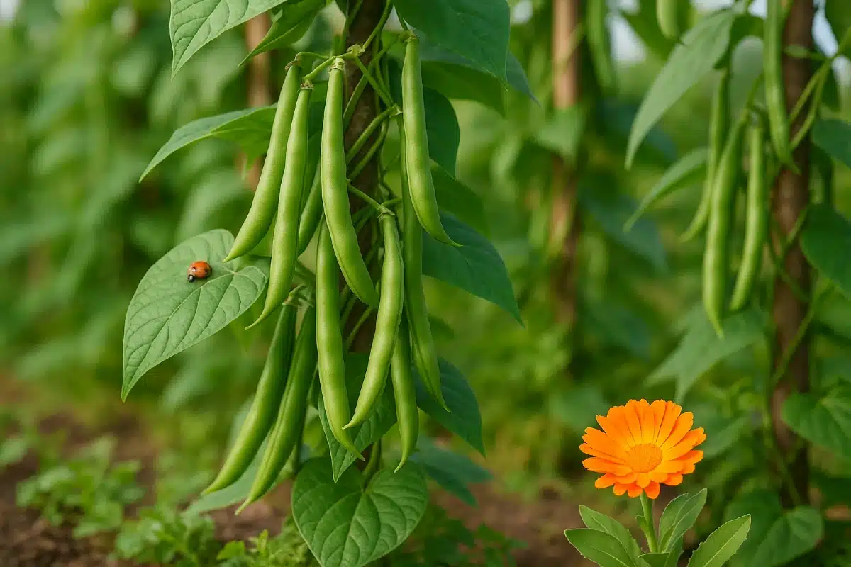 haricots ultra-productifs semés en mai