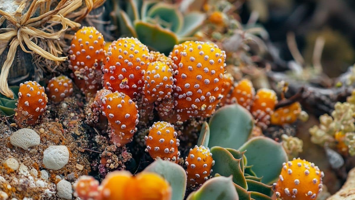 La plante succulente qui transforme les rocailles en tapis fleuri