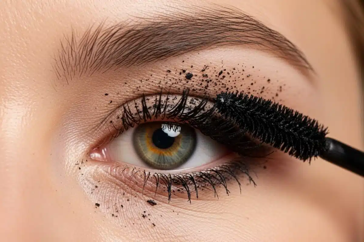 transfert de mascara sur les paupieres