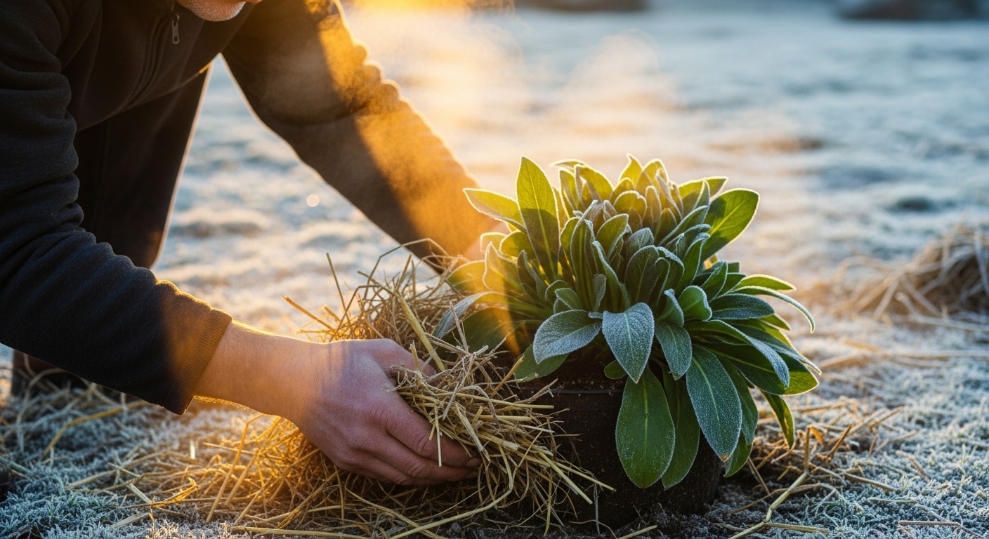 Comment protéger vos plantes cet hiver ? Cette astuce simple les sauve du gel à tous les coups