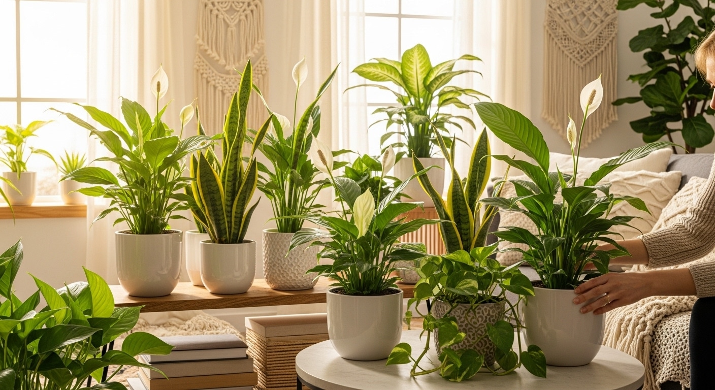 Ces plantes dépolluantes purifient l'air de votre maison en 24h tout en ajoutant une touche déco