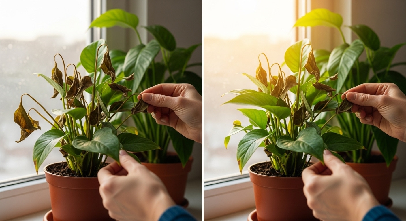 Pourquoi vos plantes d'intérieur dépérissent cet hiver ? Cette méthode les sauve en 7 jours