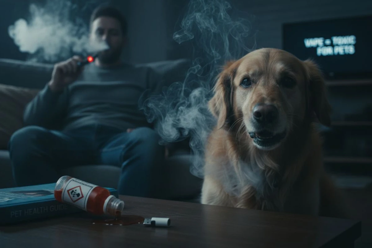vapeur ecigarette nocive pour les chiens