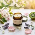 Beurre de karité naturel pour la peau au printemps