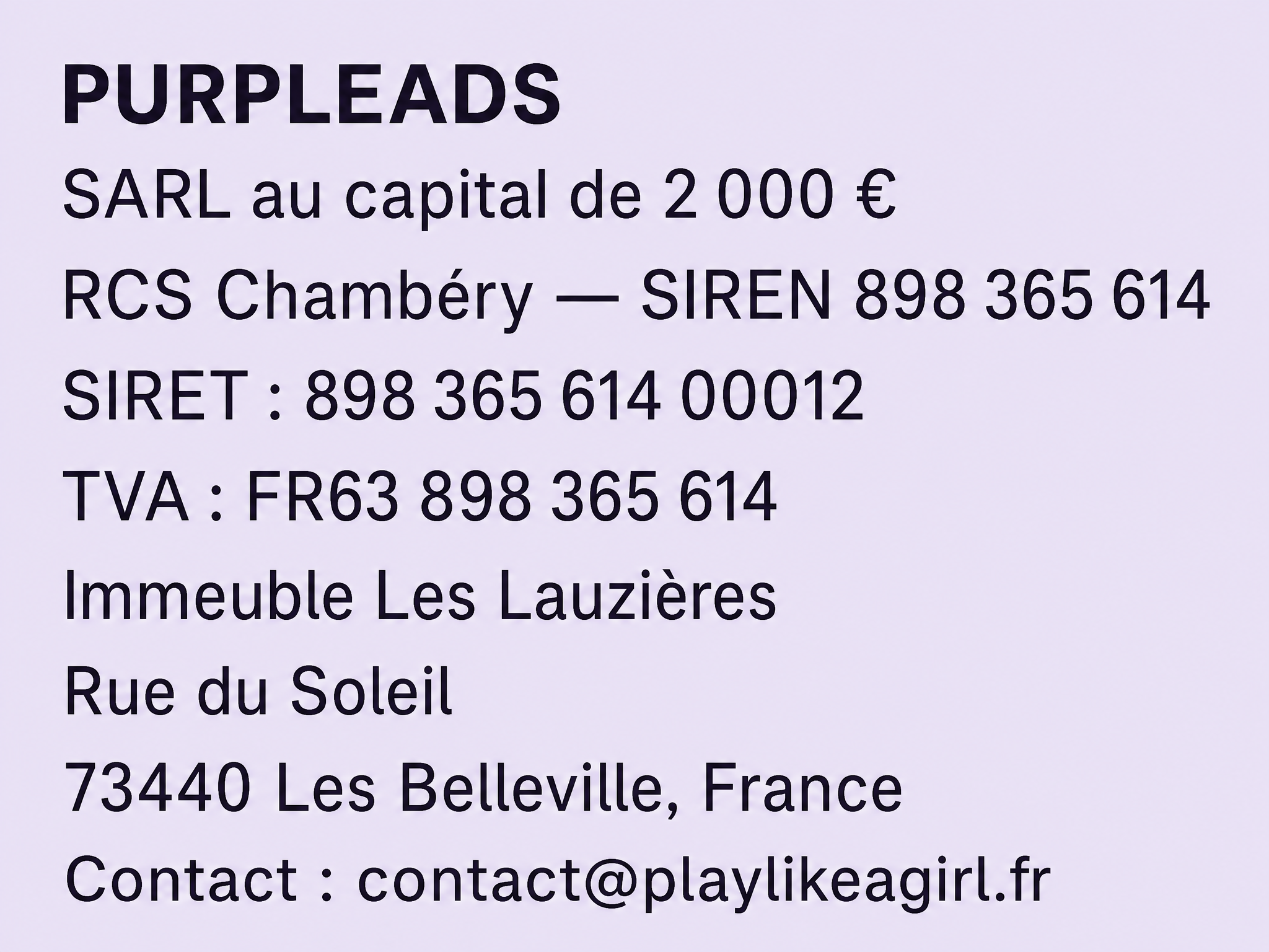 Informations sur l’éditeur